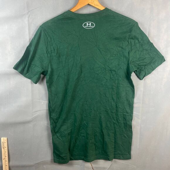 Under Armour Loyola Greyhounds Pullover T-Shirt Men's SM Green Short Sleeves - Picture 5 of 7